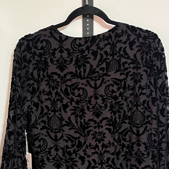 NWT Nanette Lepore Floral Velvety Lined Dress Sz 8 - Picture 6 of 10